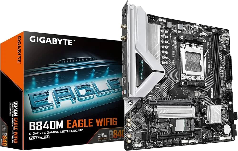 GIGABYTE B840M GAMING PLUS WIFI6E Motherboard