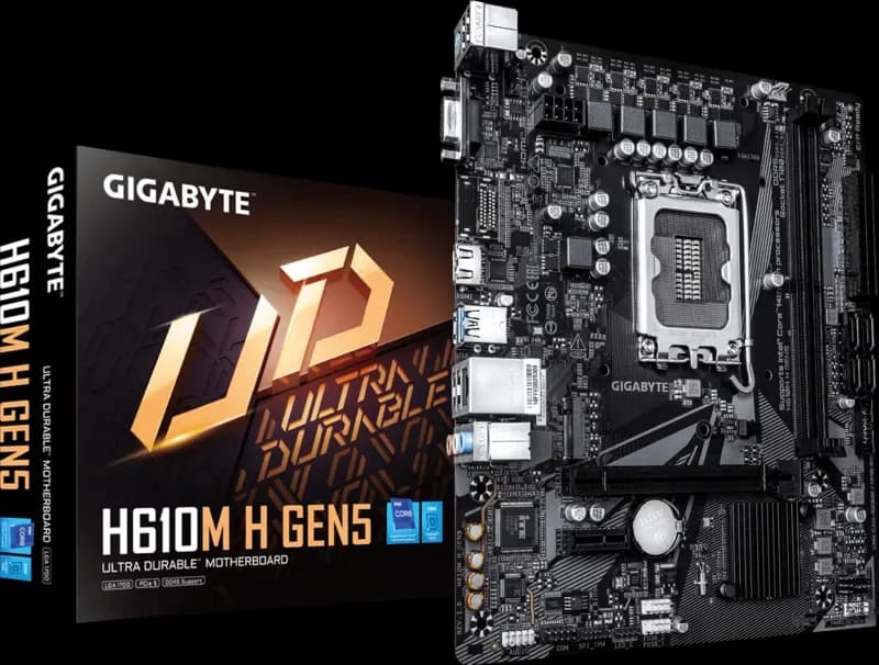 GIGABYTE H610M H GEN5 MotherBoard