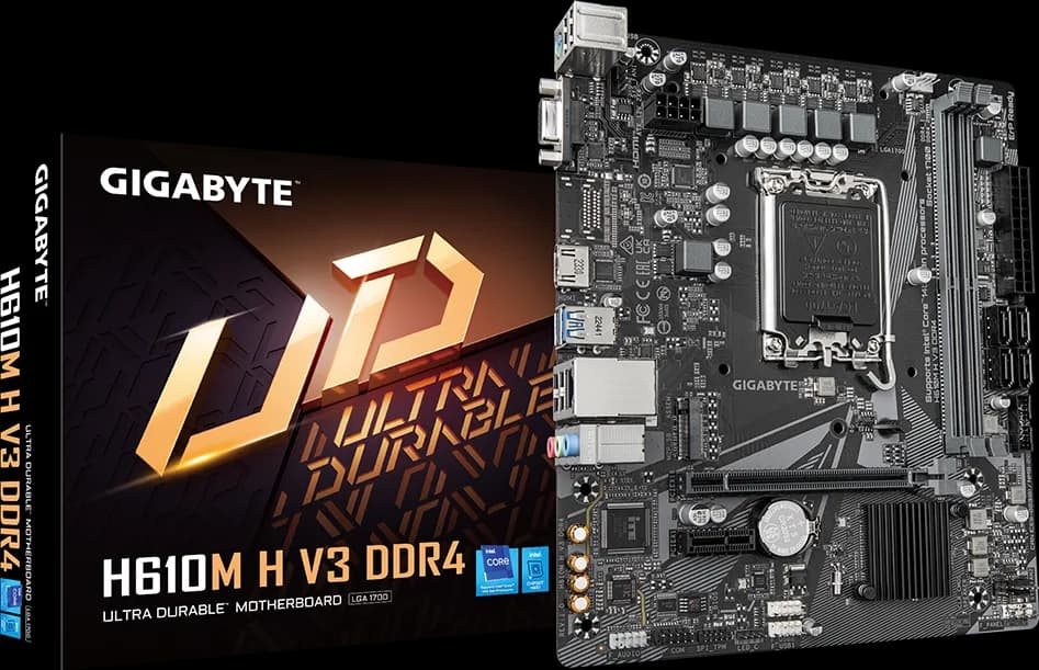 GIGABYTE H610M H V3 DDR4 Motherboard