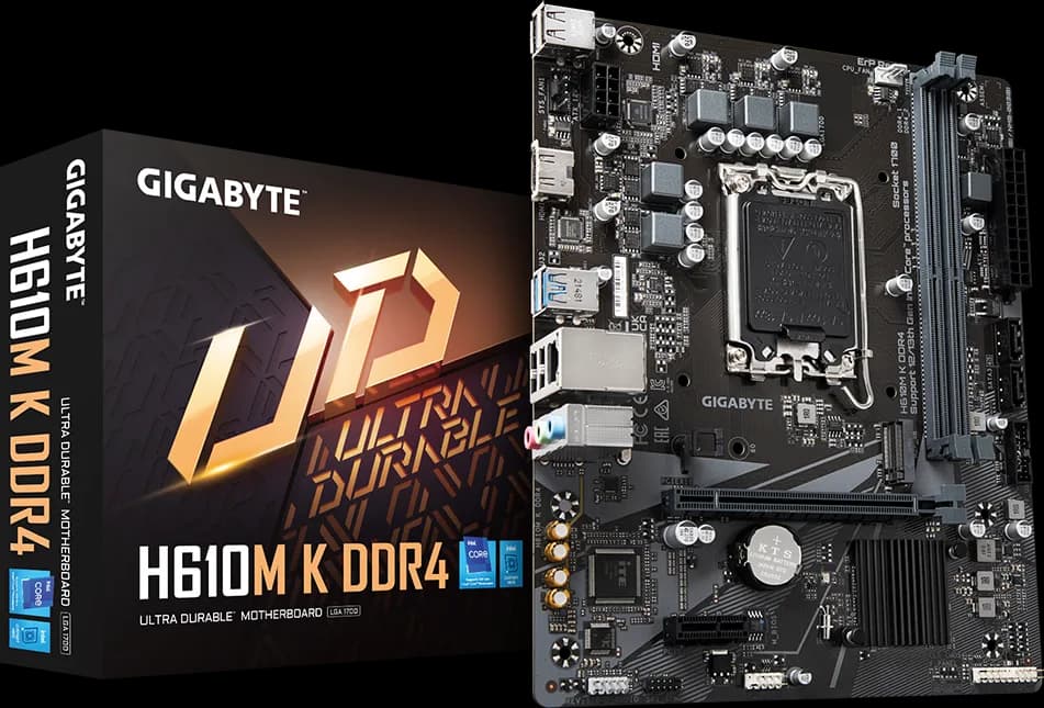 GIGABYTE H610M K DDR4 Motherboard