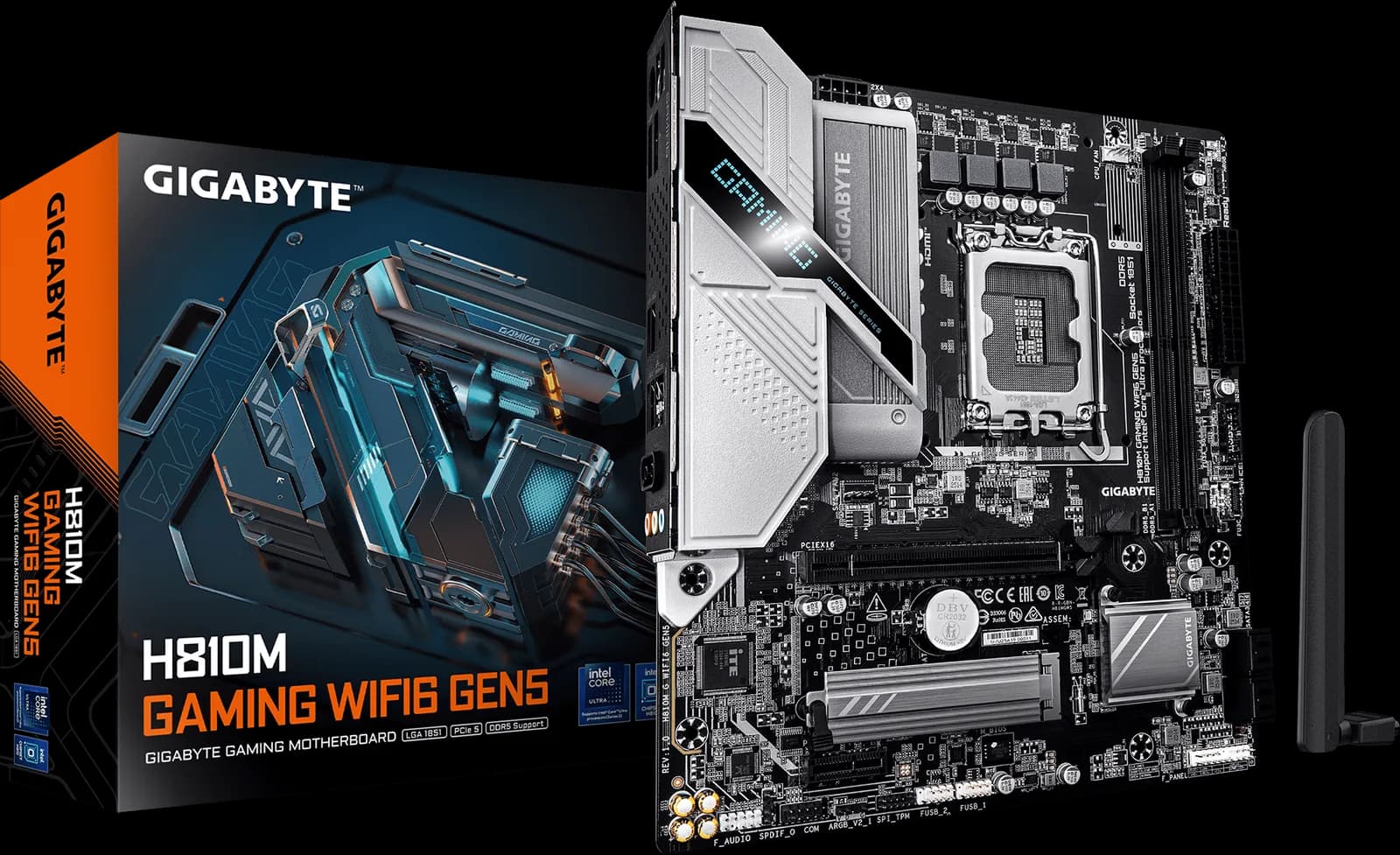 GIGABYTE H810M GAMING WIFI6 GEN5 Motherboard