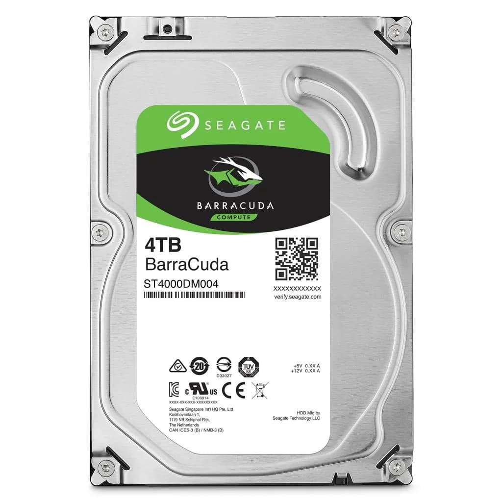 Seagate BarraCuda 4TB 3.5" SATA Internal Hard Drive