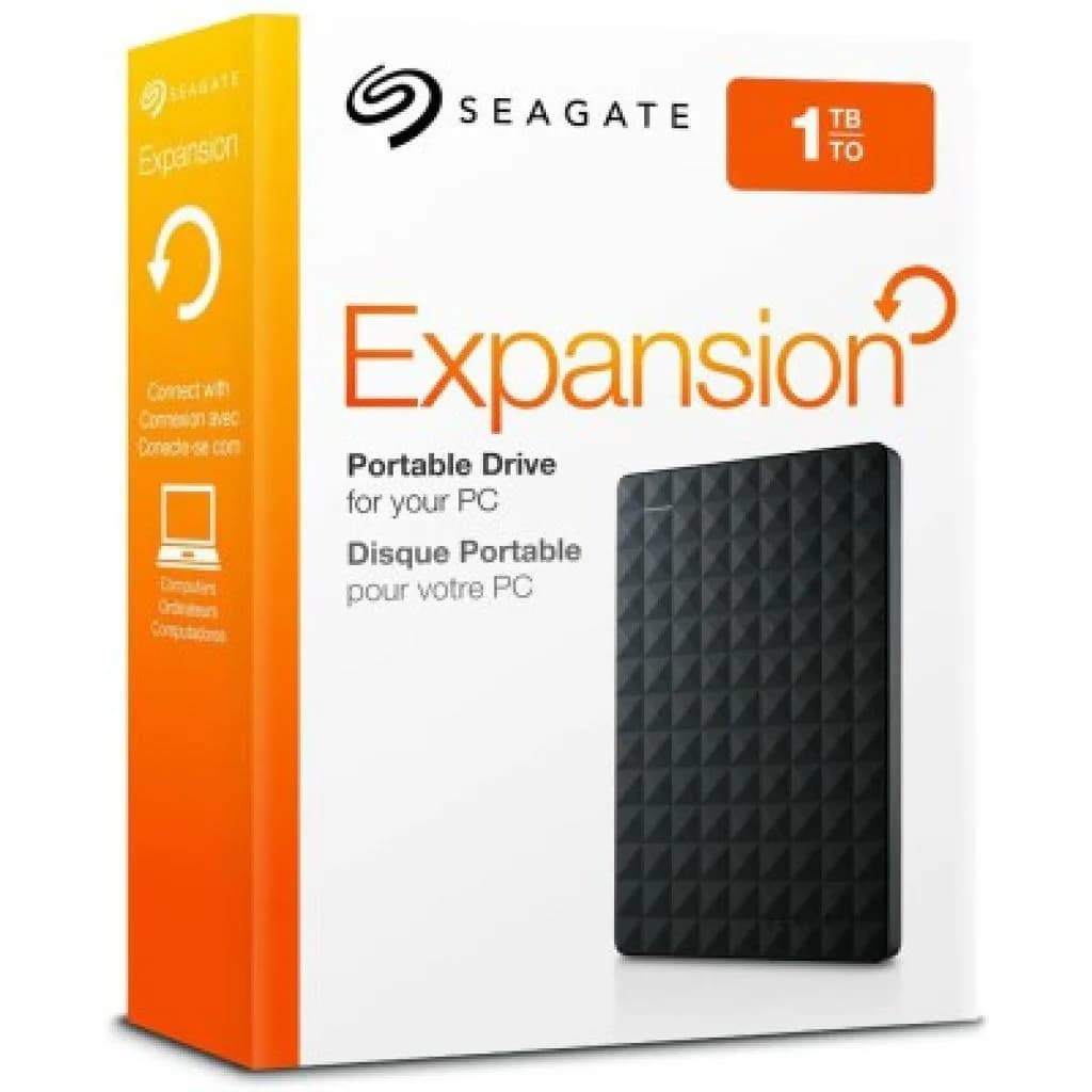 Seagate Expansion Portable 1TB External Hard Drive