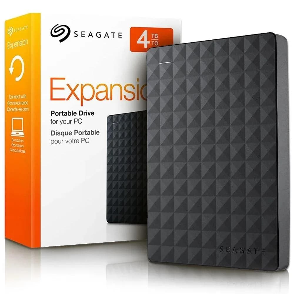 Seagate Expansion Portable 4TB External Hard Drive