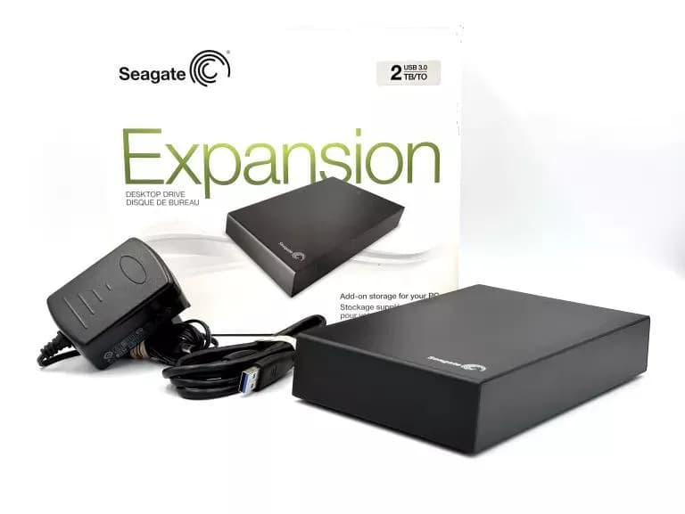 Seagate Expansion Desktop 2TB External Hard Drive