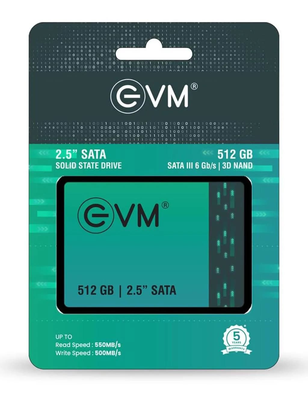 EVM 512GB 2.5" SATA III Internal SSD
