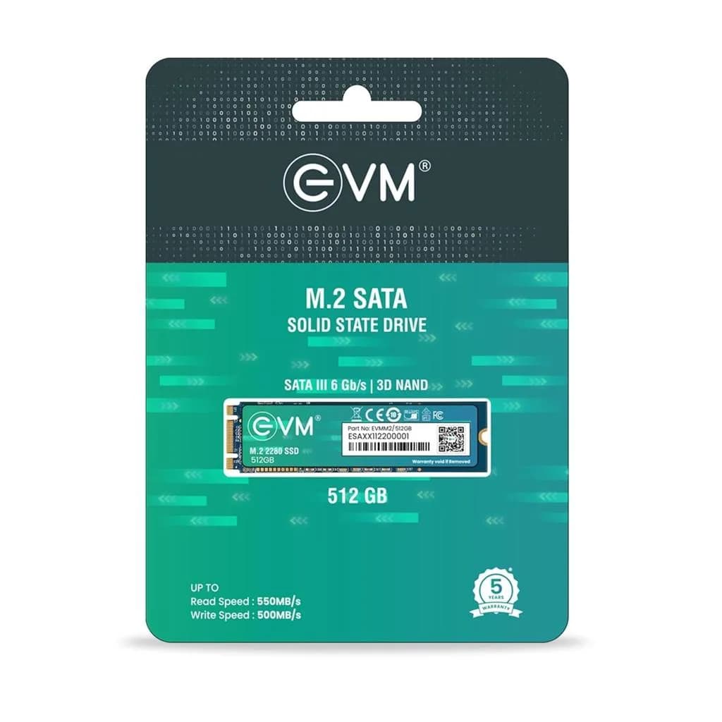 EVM 512GB M.2 2242 SATA III Internal SSD