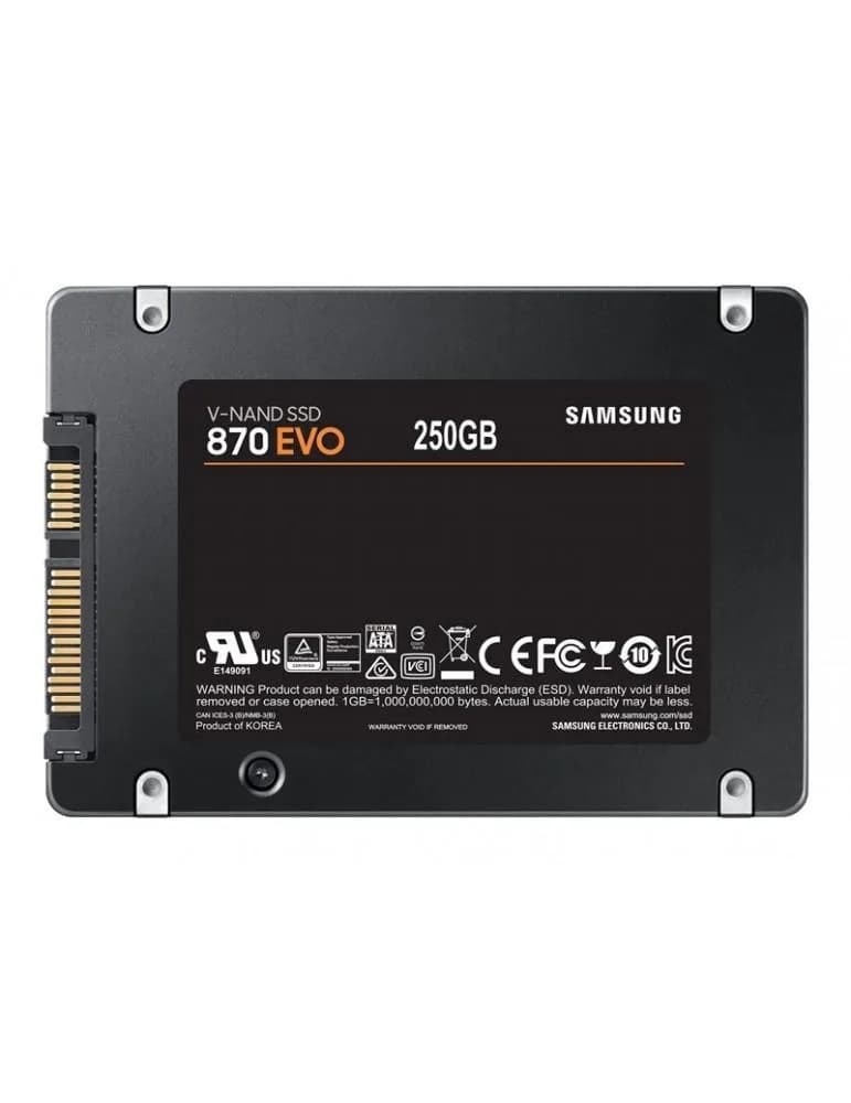 Samsung 870 EVO 250GB SATA III 2.5-inch Internal SSD