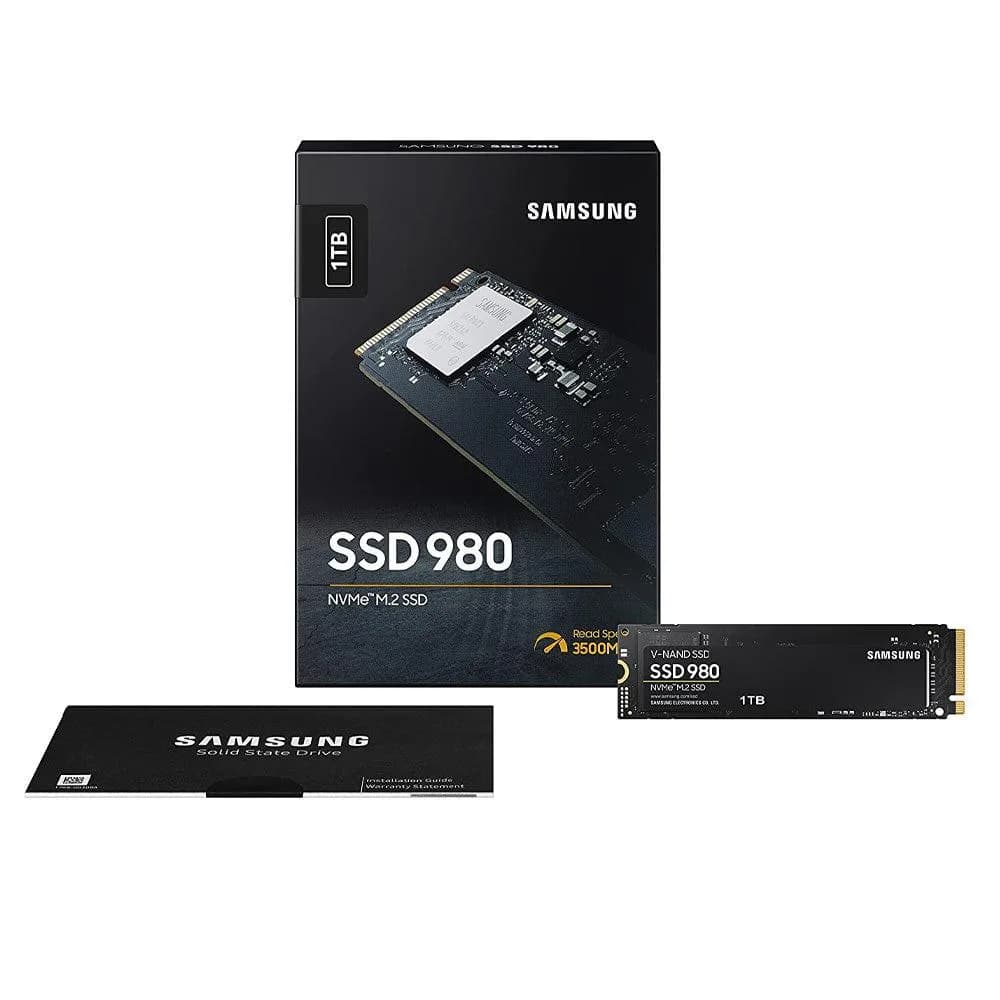 Samsung 980 1TB PCIe 3.0 NVMe M.2 2280 SSD
