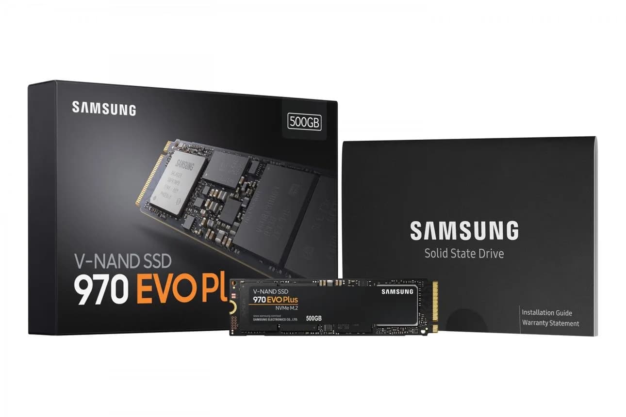 Samsung 970 EVO Plus 500GB PCIe 3.0 x4 NVMe M.2 SSD