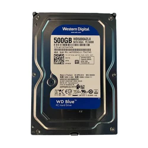 Western Digital WD Blue 500GB 3.5" SATA Internal Hard Drive