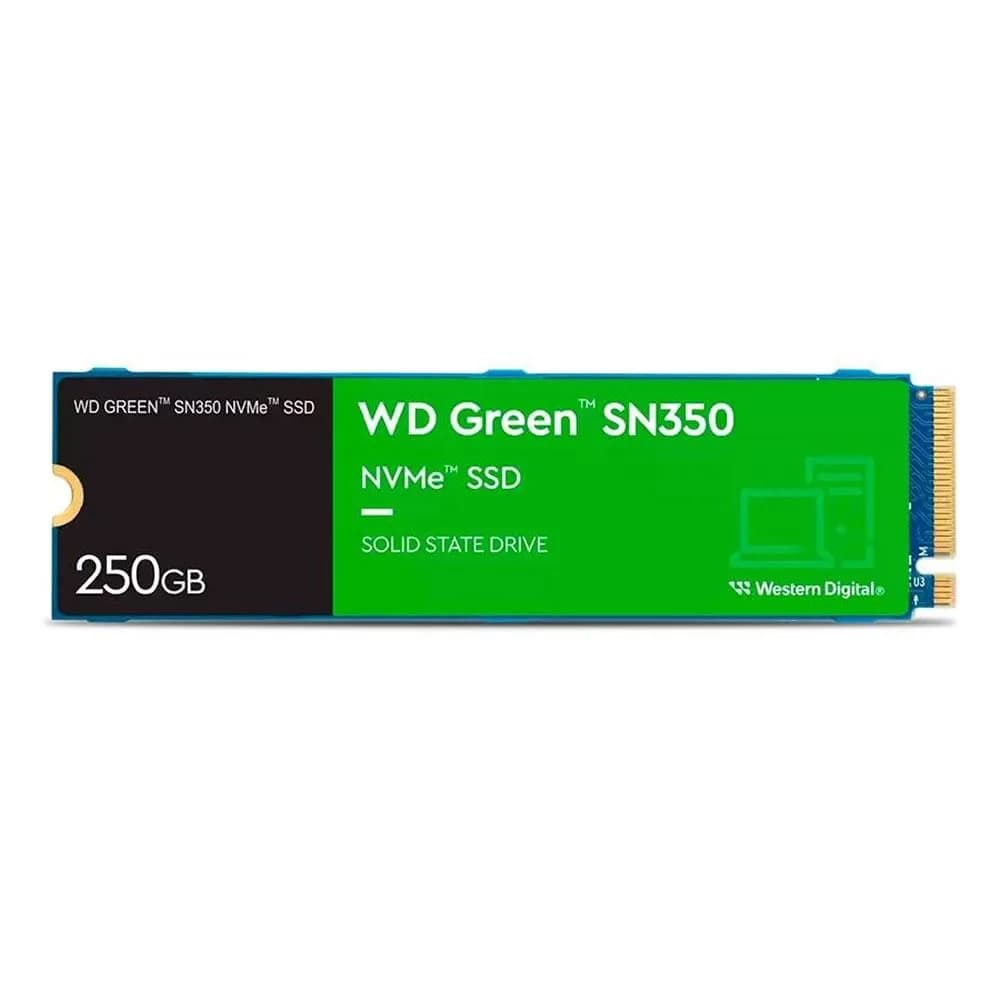 Western Digital WD Green SN350 250GB M.2 NVMe PCIe Gen3 x4 SSD