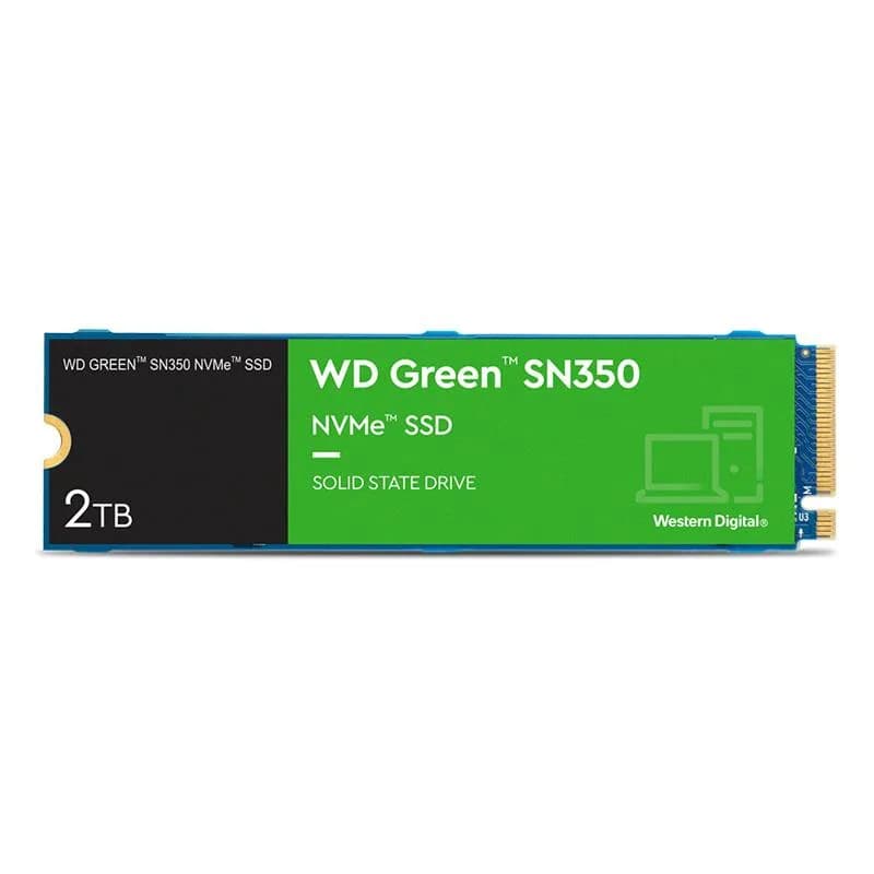 Western Digital WD Green SN350 2TB M.2 NVMe PCIe Gen3 x4 SSD