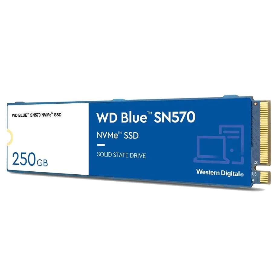 Western Digital WD Blue SN570 250GB M.2 NVMe PCIe Gen3 x4 SSD