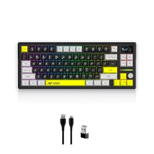 Ant Esports Apex 200 Wireless ARGB Keyboard Black