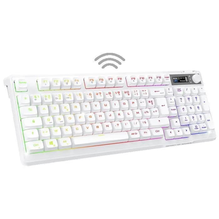Ant Esports Apex 200 Wireless ARGB Keyboard White