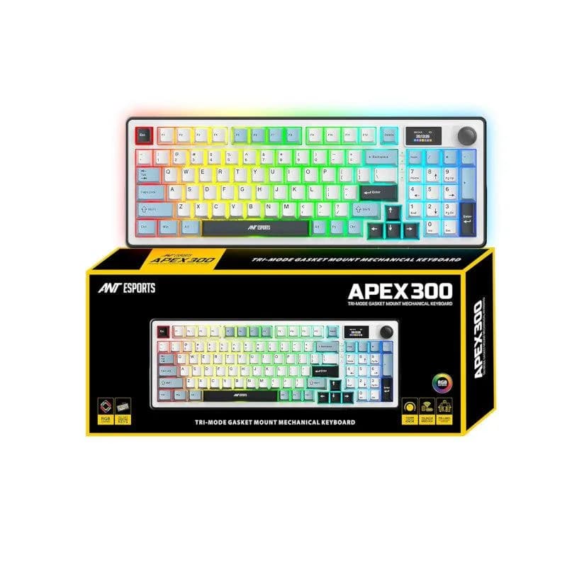 Ant Esports APEX300 Tri-mode Gasket Mount Mechanical Keyboard