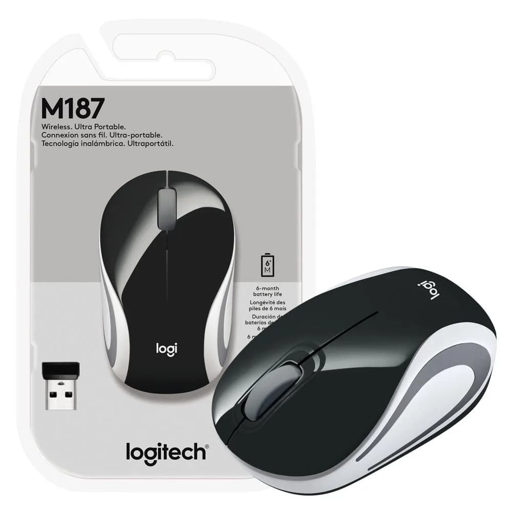 Logitech M187 Mini Wireless Mouse