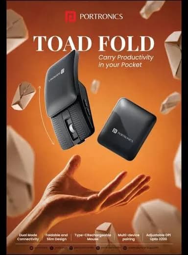 Portronics Toad Fold